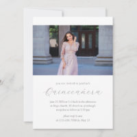 Modern  Quinceañera 15-årig foto från födelsedagen