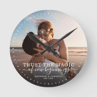 Modern Quote Kärlek Bröllop Photo Newlyged