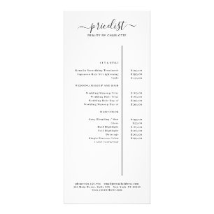 Modern rackadapter reklamkort