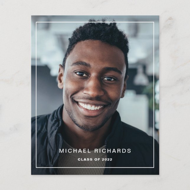 Modern Ram BUDGET Photo Studenten-meddelande (Framsida)