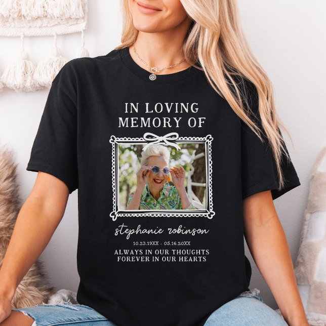 Modern ramfotobakgrund - underligt minne t shirt (Skapare uppladdad)