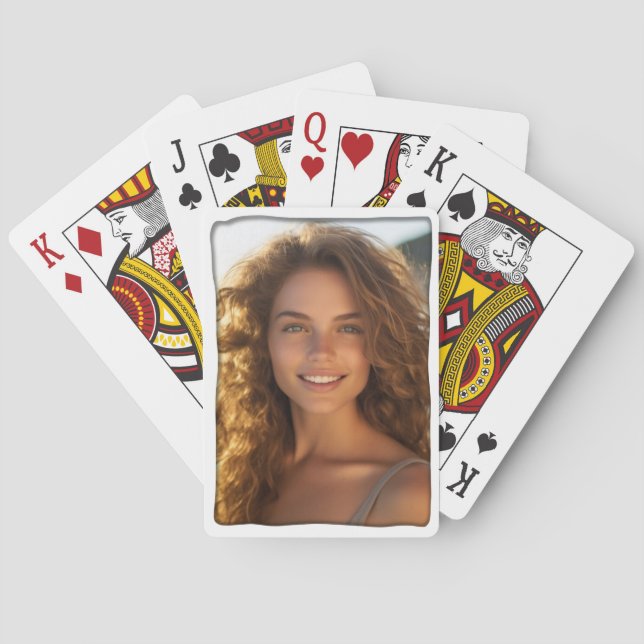 Modern Ramfotografi Casinokort (Baksidan)