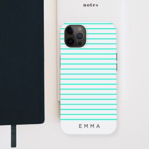 Modern Rand Aqua Cyan Roligt Contemporary Namn