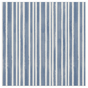 Modern rand Blue och White Cute färg Tyg