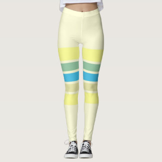 modern rand-konst leggings
