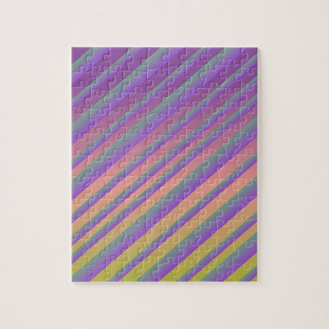 Modern Rand med Skylight Star Burst-grafik Pussel (Vertikal)