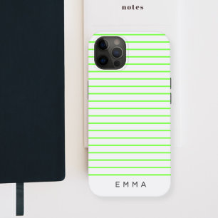 Modern Rand   Neon Lime Green Funky Trendig Namn