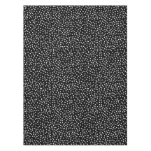 Modern Random Polka Dot Mönster Black and White