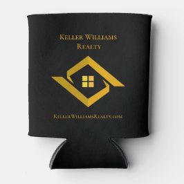 Modern Real Estate Black and gold custom logo 