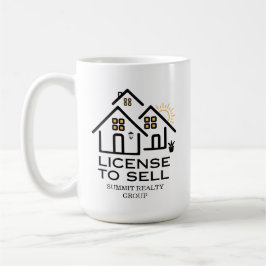 Modern Real Estate License To Sell Kaffemugg