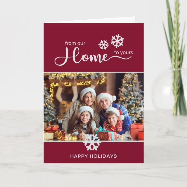 Modern Real Gods Business Photo-jul Helgkort (Framsida)