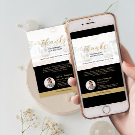 Modern Real Gods Open House - tackkort Inbjudningar