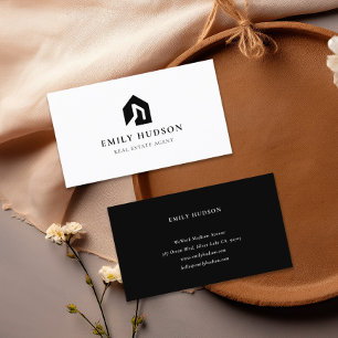 Modern Realtor-Elegant Visitkort