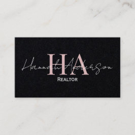 Modern Realtor med minimalistisk Elegant Visitkort