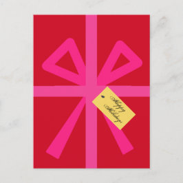 Modern Realtor Personlig Business Hälsning Helg Vykort