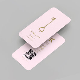 Modern Realtor Real Gods Agent Initialer Visitkort