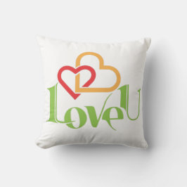 Modern Red and Blue Tartan Plaid Throw Pillow Kudde