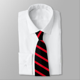 MODERN RED BLACK CUTE Neck Tie Slips