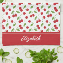 Modern Red Cherry Mönster Baking