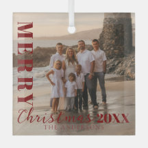 Modern Red God jul-skriptfoto