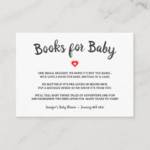 Modern Red Heart ger en Bok-babyskabb