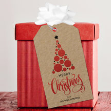 Modern Red Julgran Helgdag