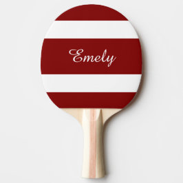 Modern Red Rand Namn Pingisracket