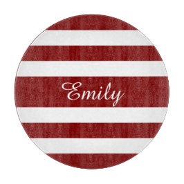 Modern Red Stripe Mönster Namn