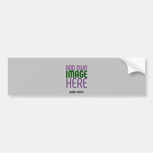 MODERN REDIGERBAR ENKEL ASKFAÄRGAD TEXTMALL BILDEKAL (Framsidan)