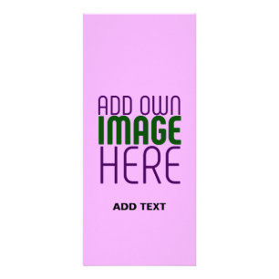 MODERN REDIGERBAR ENKEL MAUVE IMAGE TEXT-MALL REKLAMKORT