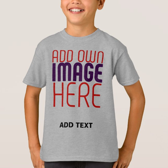 MODERN REDIGERBAR LJUSTÅL TEMPLATE FÖR TEXT OCH BI T SHIRT (Framsida)
