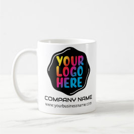 Modern redigerbar Logotyp för affärsbefordran Kaffemugg