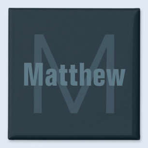 Modern redigerbar Namn Magnet