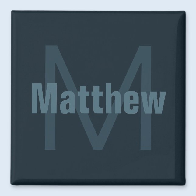Modern redigerbar Namn Magnet (Skapare uppladdad)