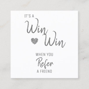 Modern referens ett vänskapskort rabattkort