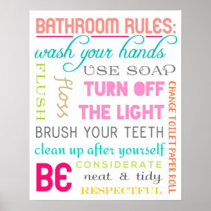 Modern Regler Poster
