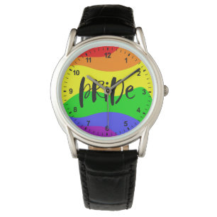 Modern regnbåge i Pridet Armbandsur