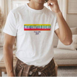 Modern regnbågströja för framtidsfokuserade t shirt