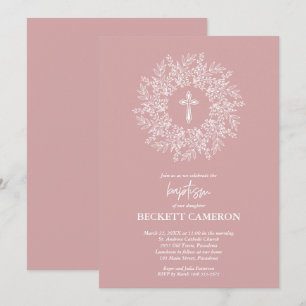 Modern Religiösa, baptism och kristendom Inbjudningar