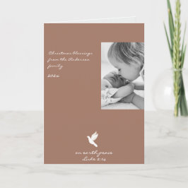 Modern religiösa-Helgdag för julfoto Kort