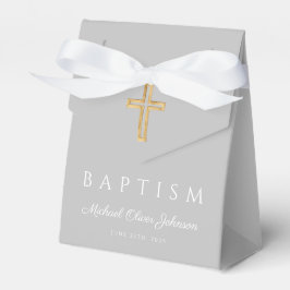 Modern Religiöst Kors Pojke Dop Presentaskar