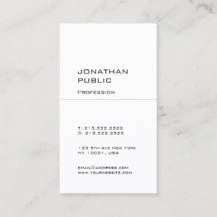 Modern ren Elegant design - enkel Professionell Visitkort