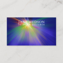 Modern Ren Elegant Design Färgrik Ljus på Blå