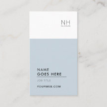 Modern ren vertikal visitkort som kan användas