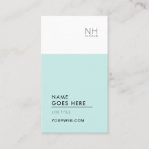 Modern ren vertikal visitkort som kan användas