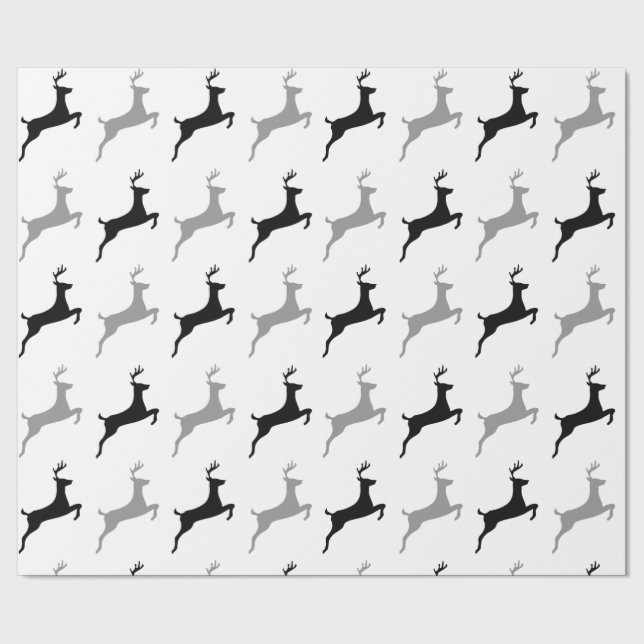 Modern renar presentpapper (Seam)