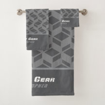 Modern Repeat Mönster Grått