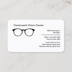 Modern Retail Vision Center Visitkort