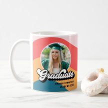 Modern Retro 70-tal Groovy Studenten Photo Gift