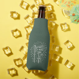 Modern Retro Bachelor Party Last Swing Golf Grönt